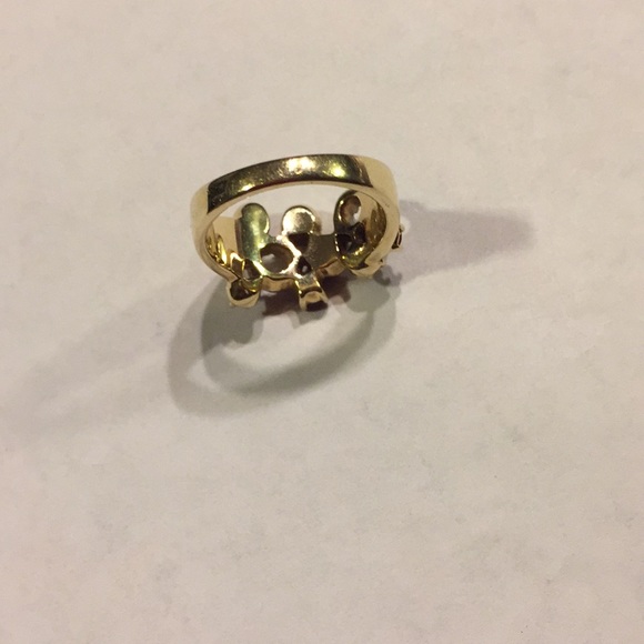 14K YG Ruby and Diamond Ring - Picture 4 of 6